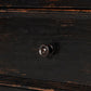 The "You Will Need A Lot Of Hinges" Cabinet - Distressed Burnt Black Veneer