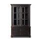The "You Will Need A Lot Of Hinges" Cabinet - Distressed Burnt Black Veneer