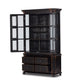 The "You Will Need A Lot Of Hinges" Cabinet - Distressed Burnt Black Veneer