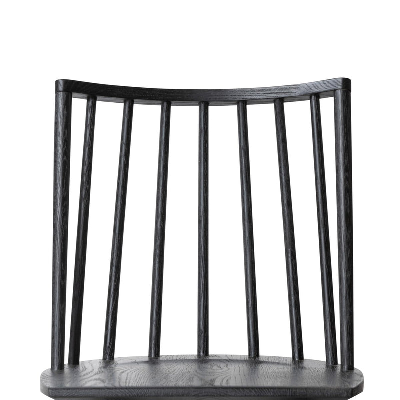 Lewis Swivel Bar + Counter Stool - Black Oak