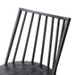 Lewis Swivel Bar + Counter Stool - Black Oak