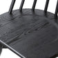 Lewis Swivel Bar + Counter Stool - Black Oak