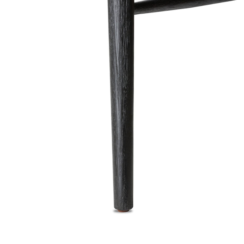 Lewis Swivel Bar + Counter Stool - Black Oak