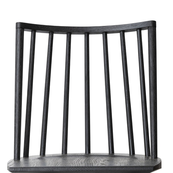 Lewis Swivel Bar + Counter Stool - Black Oak