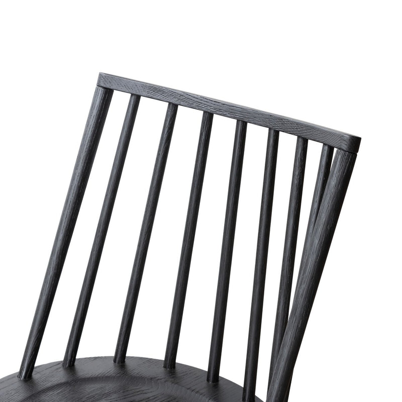 Lewis Swivel Bar + Counter Stool - Black Oak