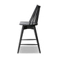 Lewis Swivel Bar + Counter Stool - Black Oak