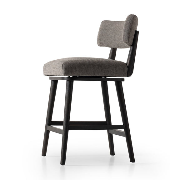 Cardell Swivel Bar + Counter Stool - Alcala Nickel