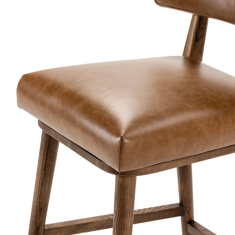 Cardell Swivel Bar + Counter Stool - Sonoma Chestnut