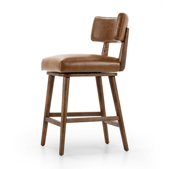 Cardell Swivel Bar + Counter Stool - Sonoma Chestnut