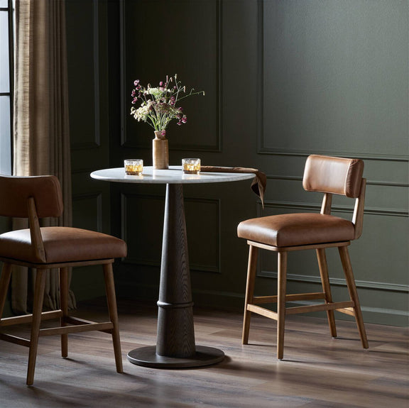 Cardell Swivel Bar + Counter Stool - Sonoma Chestnut