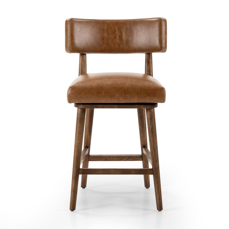 Cardell Swivel Bar + Counter Stool - Sonoma Chestnut