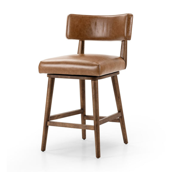 Cardell Swivel Bar + Counter Stool - Sonoma Chestnut