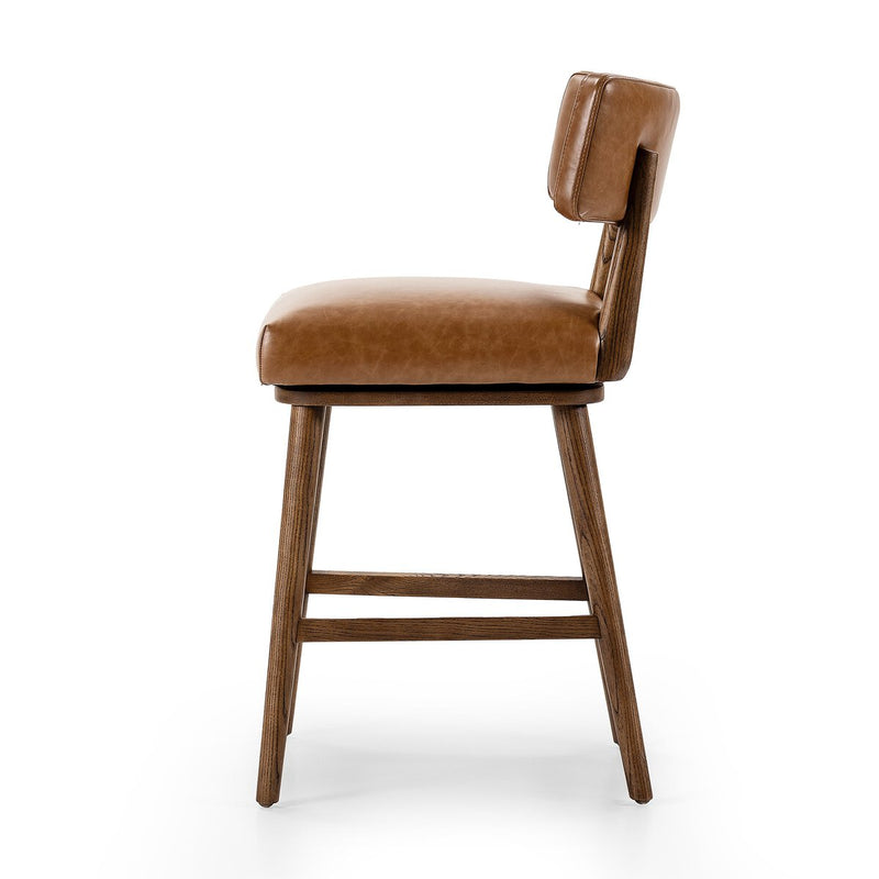 Cardell Swivel Bar + Counter Stool - Sonoma Chestnut