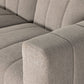 Langham Channeled 5-Piece Sectional - Napa Sandstone