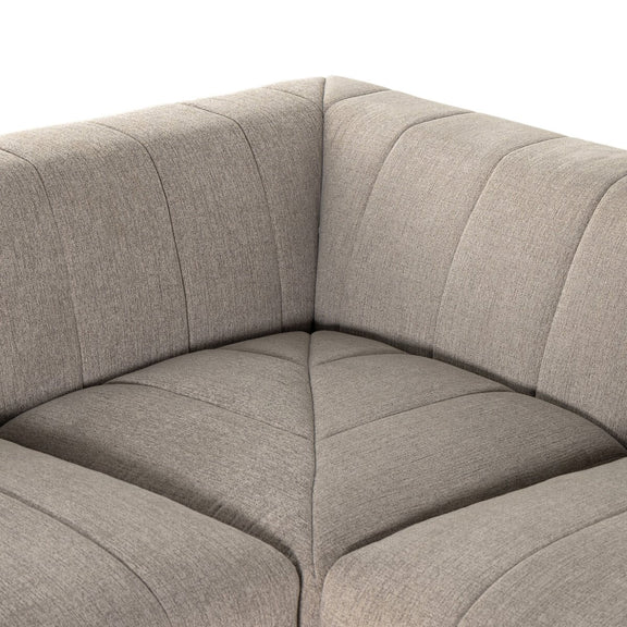 Langham Channeled 5-Piece Sectional - Napa Sandstone