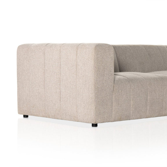 Langham Channeled 5-Piece Sectional - Napa Sandstone