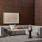 Langham Channeled 5-Piece Sectional - Napa Sandstone