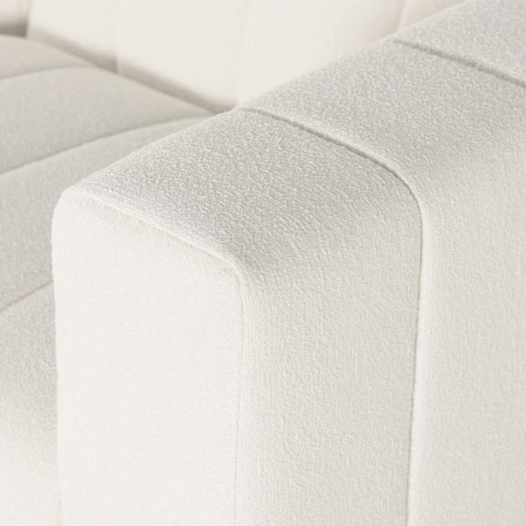 Langham Channeled 5-Piece Sectional - Fayette Cloud