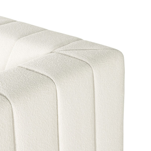 Langham Channeled 5-Piece Sectional - Fayette Cloud