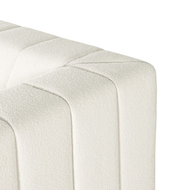 Langham Channeled 5-Piece Sectional - Fayette Cloud