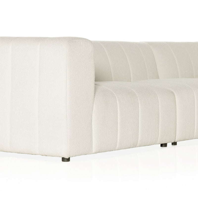 Langham Channeled 5-Piece Sectional - Fayette Cloud