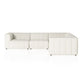 Langham Channeled 5-Piece Sectional - Fayette Cloud