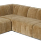 Langham Channeled 5-Piece Sectional - Ravello Camel
