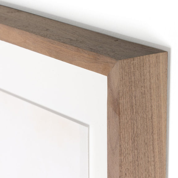 Neutral Sand by Amy Berlin - Rustic Walnut