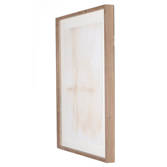 Neutral Sand by Amy Berlin - Rustic Walnut