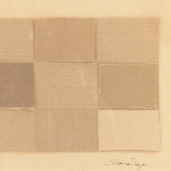 Checkered Earth Tones by Shaina Page - Natural Maple