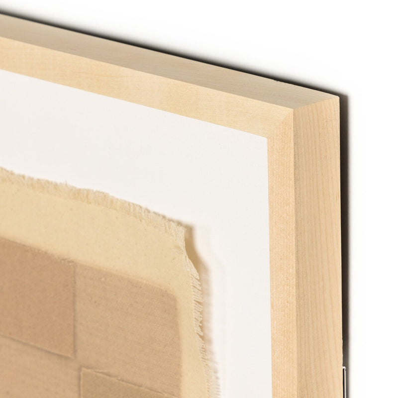 Checkered Earth Tones by Shaina Page - Natural Maple