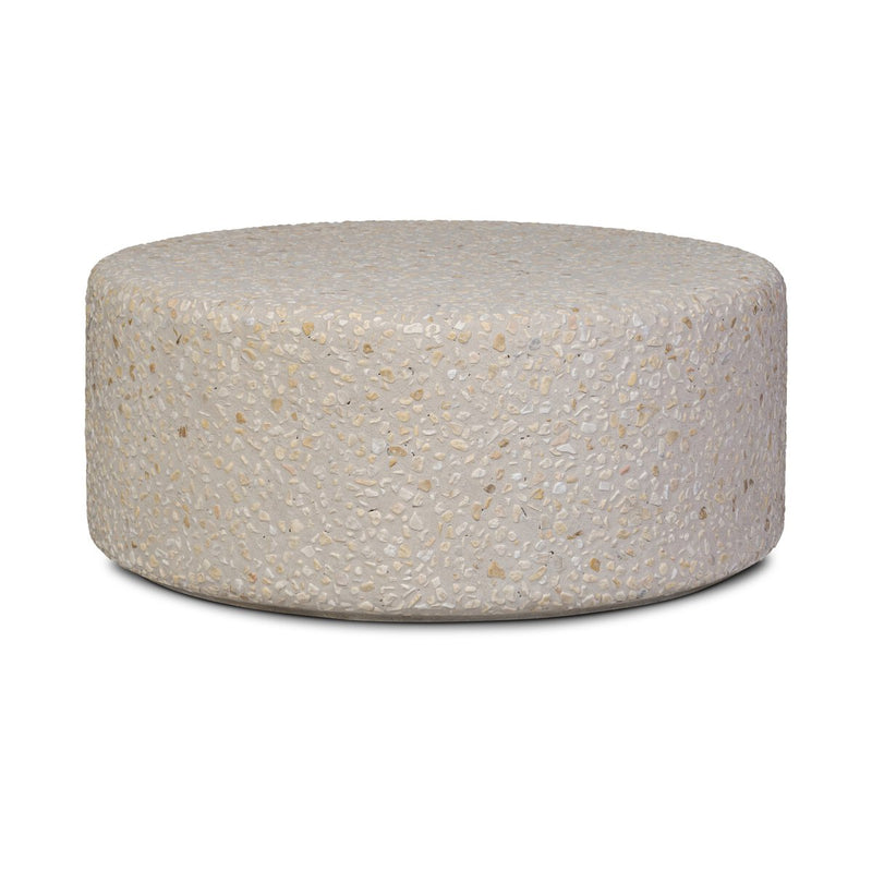 Orlan Outdoor Coffee Table - Pure Terrazzo