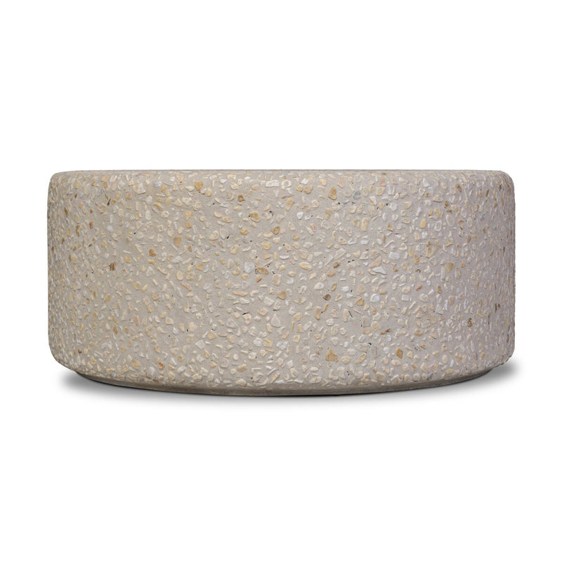 Orlan Outdoor Coffee Table - Pure Terrazzo