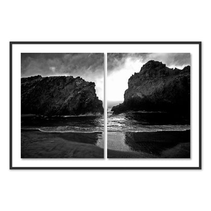 Big Sur by Gold Rush Art Co. - Black Maple