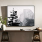 Half Dome From Glacier Point by Getty Images - Black Maple Floater