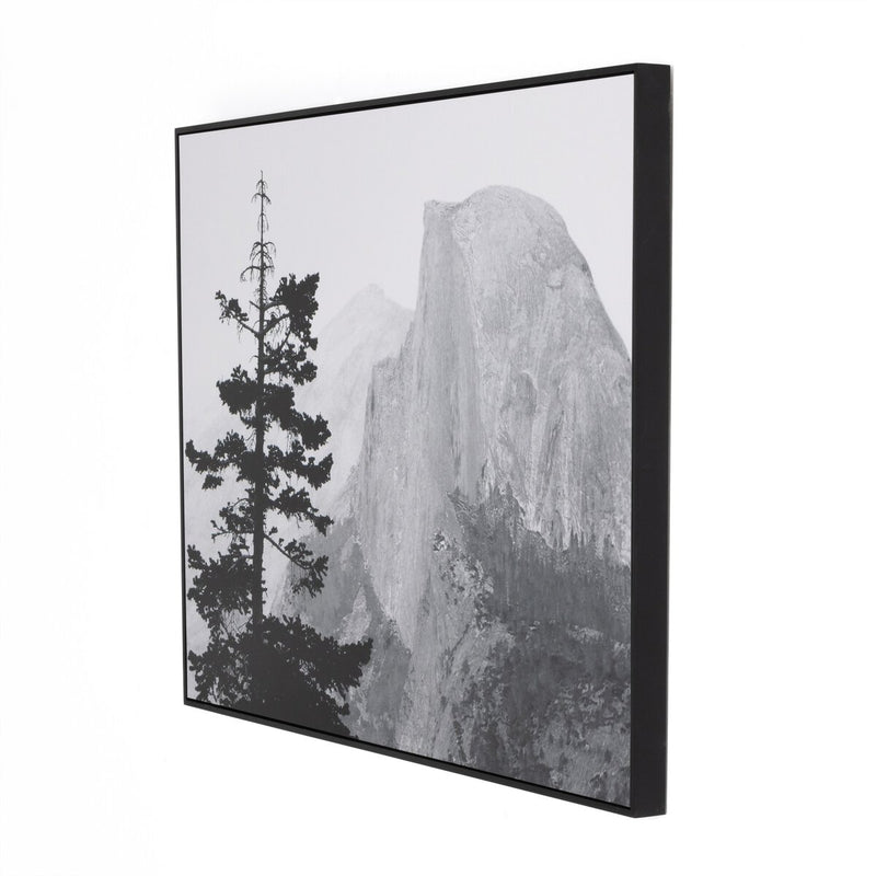Half Dome From Glacier Point by Getty Images - Black Maple Floater