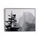 Half Dome From Glacier Point by Getty Images - Black Maple Floater