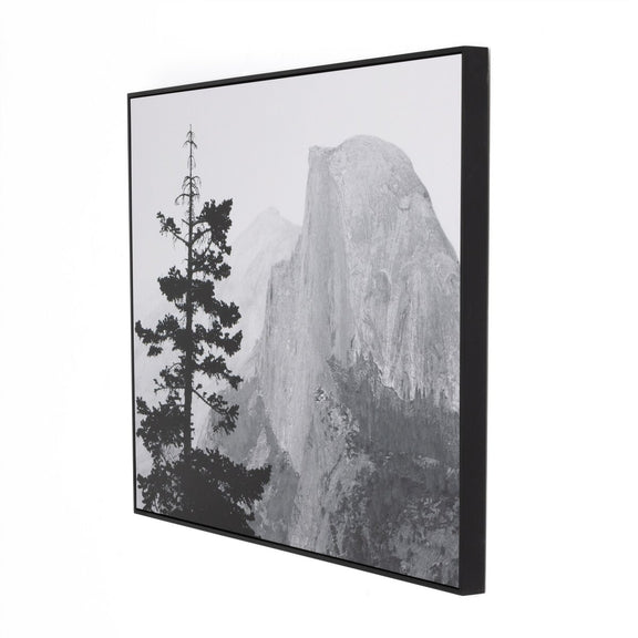 Half Dome From Glacier Point by Getty Images - Black Maple Floater