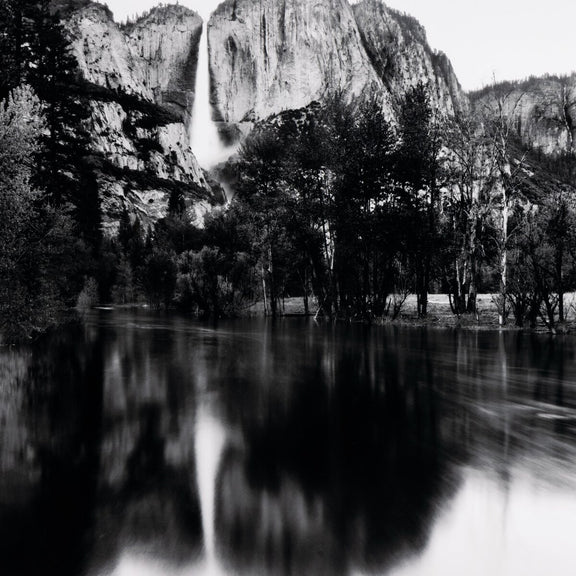 Merced River & Yosemite Falls by Getty Images - Black Maple Floater