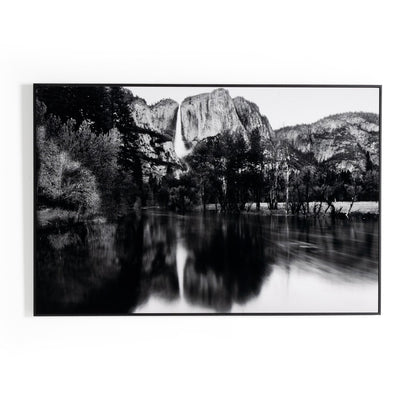 Merced River & Yosemite Falls by Getty Images - Black Maple Floater