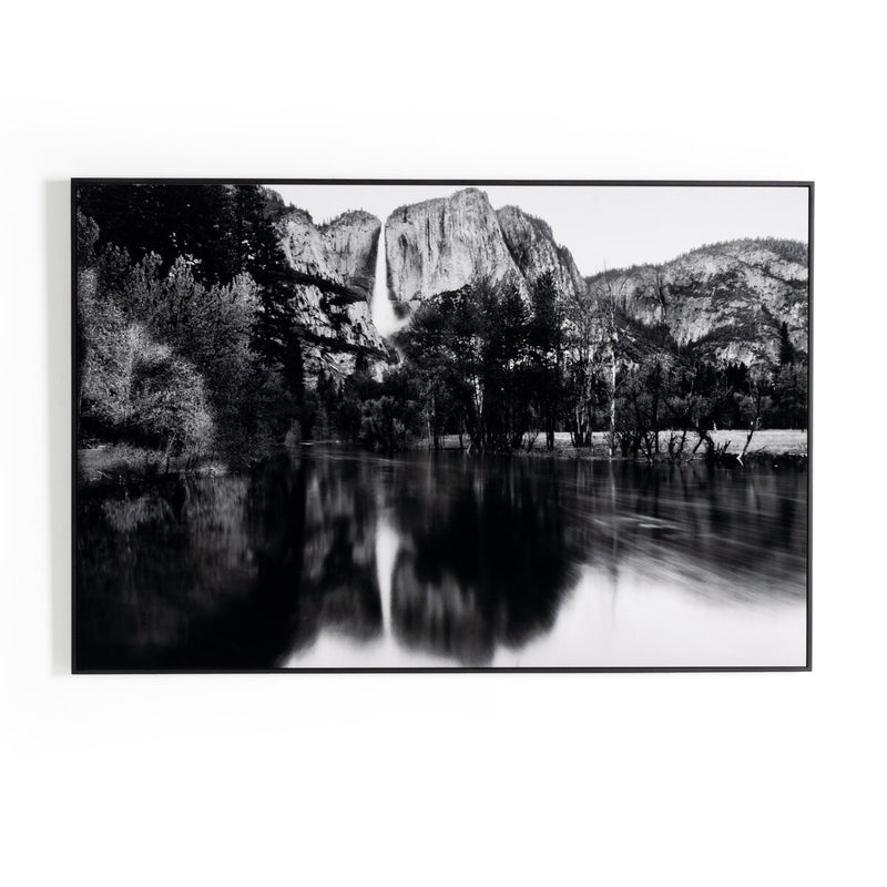 Merced River & Yosemite Falls by Getty Images - Black Maple Floater
