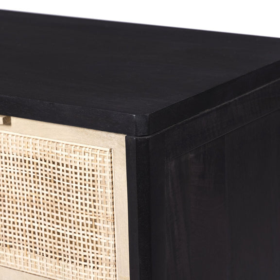 Sydney 9 Drawer Dresser - Black Wash