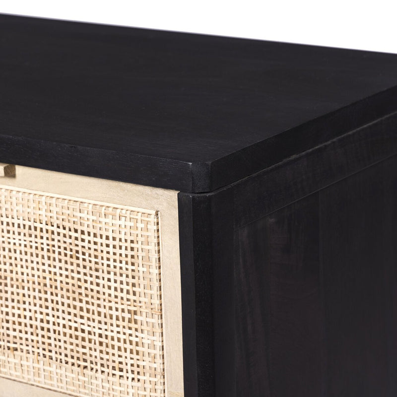 Sydney 9 Drawer Dresser - Black Wash