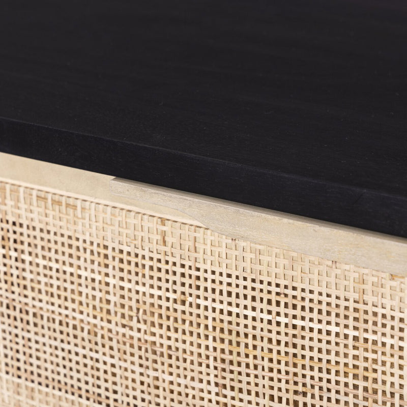 Sydney 9 Drawer Dresser - Black Wash