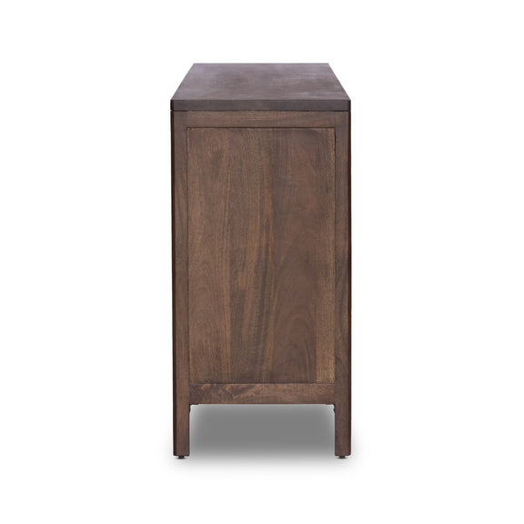 Sydney 9 Drawer Dresser - Brown Wash