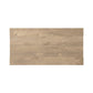 Abaso Rectangular Coffee Table - Whitewash Rustic Wormwood Oak