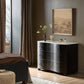 Tiago Marble Chest - Distressed Black