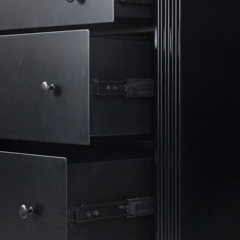 Lendon 6 Drawer Dresser - Black