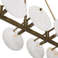 Marceline Chandelier - Antique Brass Iron