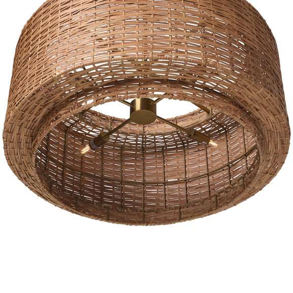 Wendall Pendant - Antique Brass Iron
